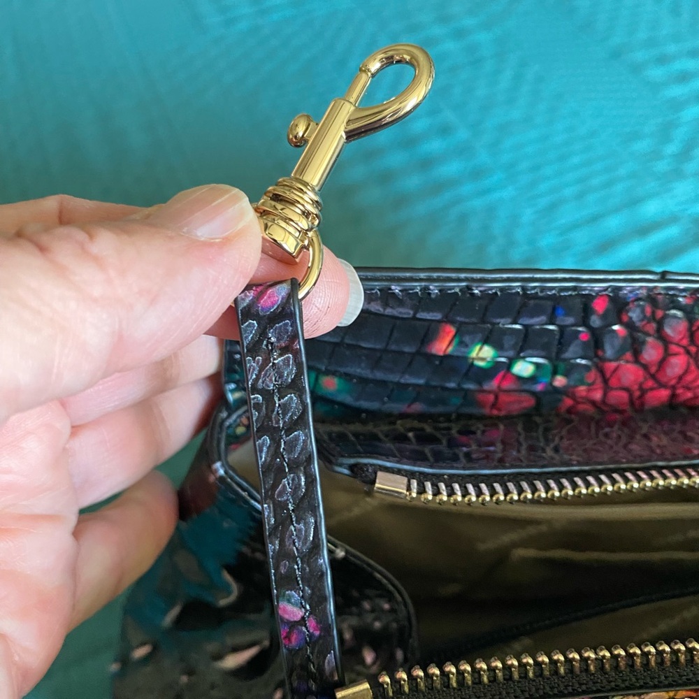Women’s Brahmin Desire Melbourne Satchel with Matching Wallet - Picture 9 of 12